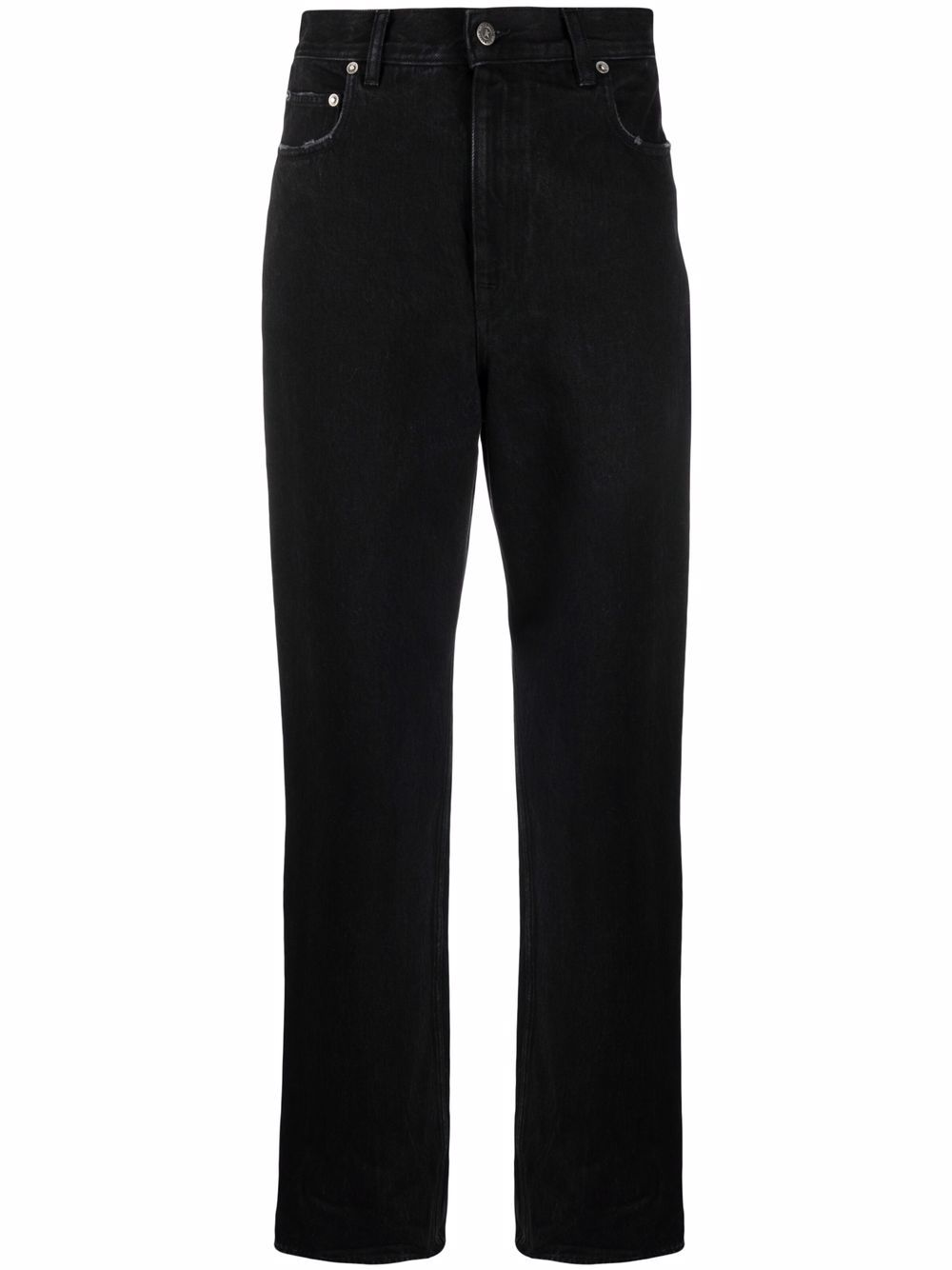 Golden Goose Golden Goose logo patch straight-leg trousers