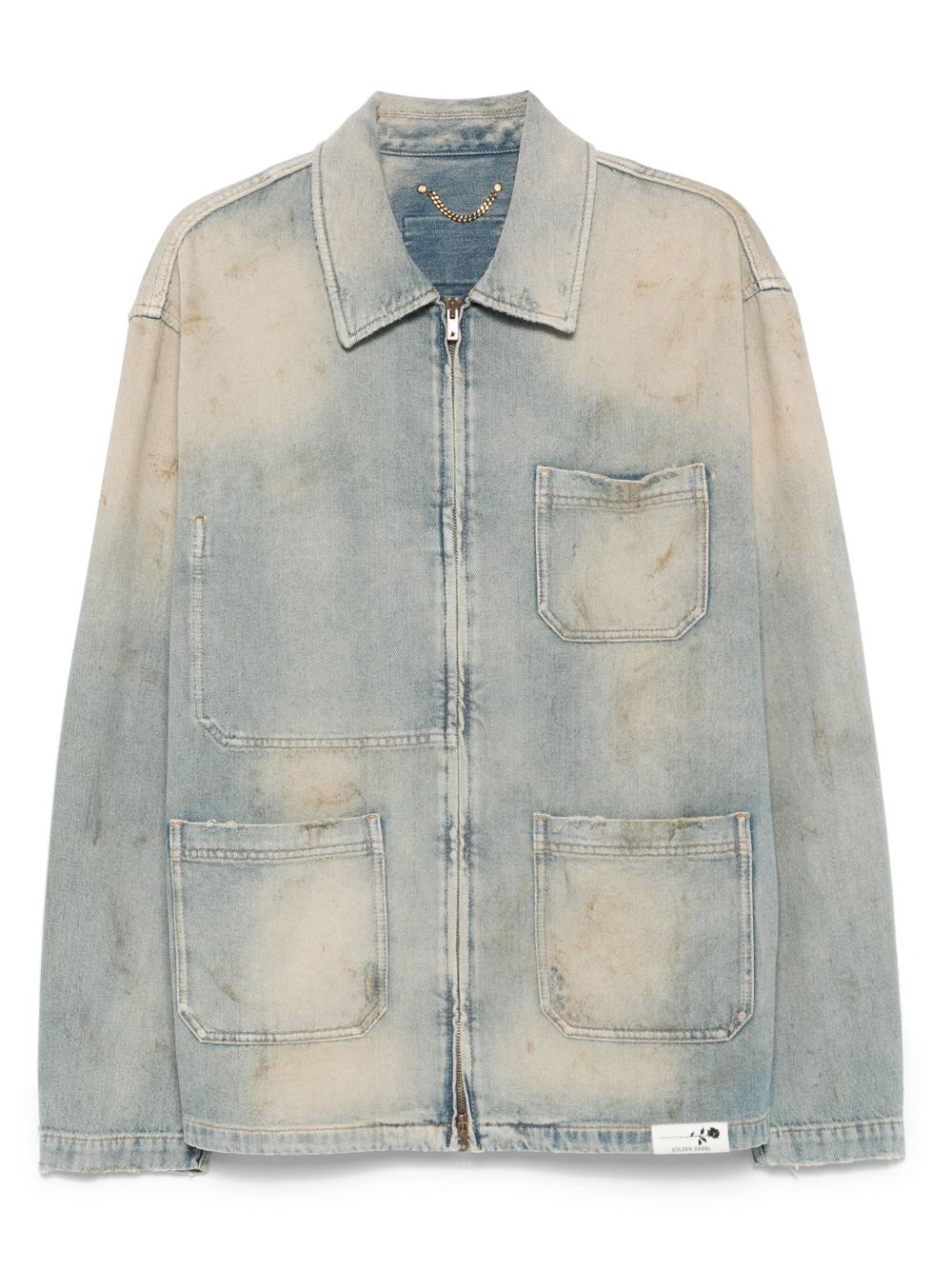 Golden Goose Golden Goose Coats Clear Blue