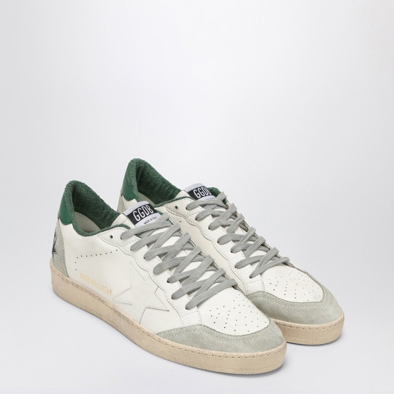 Golden Goose Golden Goose Ballstar white/green sneaker