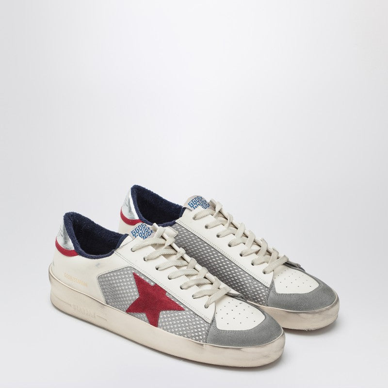 Golden Goose Golden Goose Sneaker Stardan white/grey/red