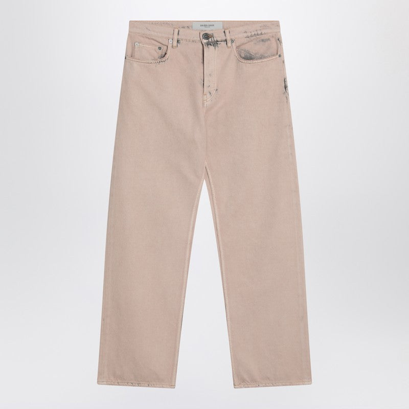 Golden Goose Golden Goose Dyed-effect pink denim jeans