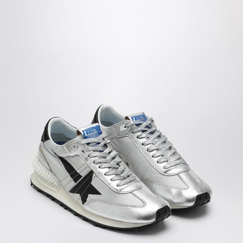 Golden Goose Golden Goose Sneaker Marathon in nylon ripstop silver