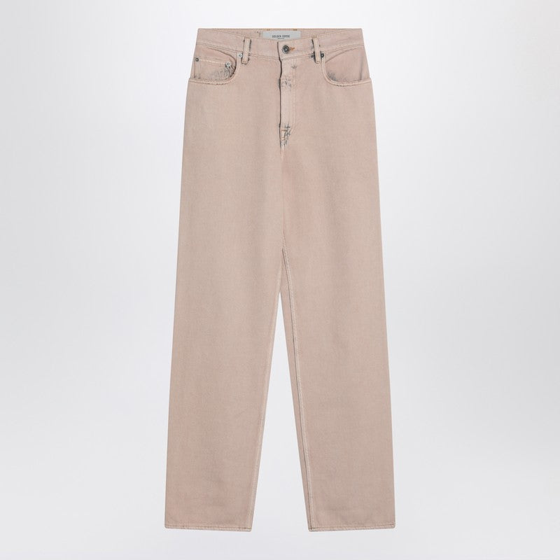 Golden Goose Golden Goose Dyed-effect pink denim jeans